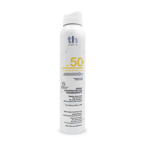 Átlátszó napvédő spray SPF 50+, 250 ml